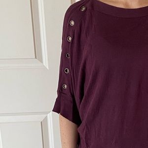 Deep Purple Nordstrom Sweater Size Small